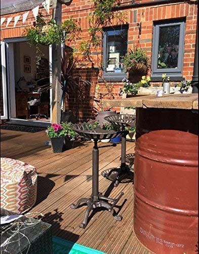 Lokkhan Rustic Industrial Bar Stool-Cast Iron Tractor Seat Stool-Adjustable Counter Height Swivel Breakfast Bar Stool-Farmhouse Metal Stool-19.7-26.8 Inch Seat Height #TOP6