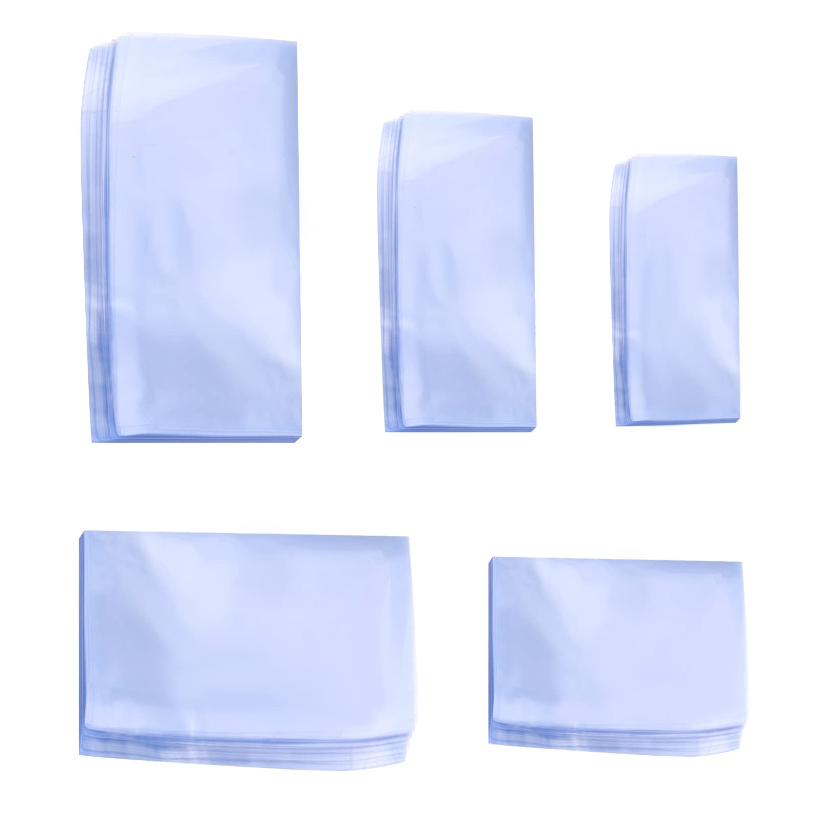 Produktbild von PVC Schrumpffolienbeutel – 17x30 Cm, 130 Stück, Transparent, Für Seifen, Schuhe, Kerzen & Geschenke, Ungiftig