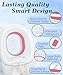 xemieau Sitz Bath, Sitz Bath for Toilet Seat, Postpartum Essentials and Hemorrhoids Care Kit - Yoni Steam Seat - Foldable Portable Basin for Epsom Salt Soak - Yoni Steaming Bowl - Unisex and BPA Free