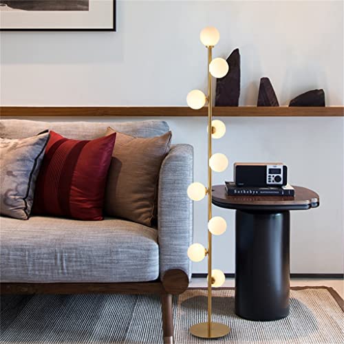 Flashing PORTATO Lampade da terra Camera da letto Bedside Lights Living Room Place Ball Standing Lamp Lampada for illuminazione Home Decor (Color : A, Size : As the picture shows) - Image 6