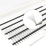 Obeya Individual Cluster Eyelash Extensions Soft False Volume Eyelashes 0.07 C Curl 5 Foot Silk Lash Extensions (EL-DM-5D)