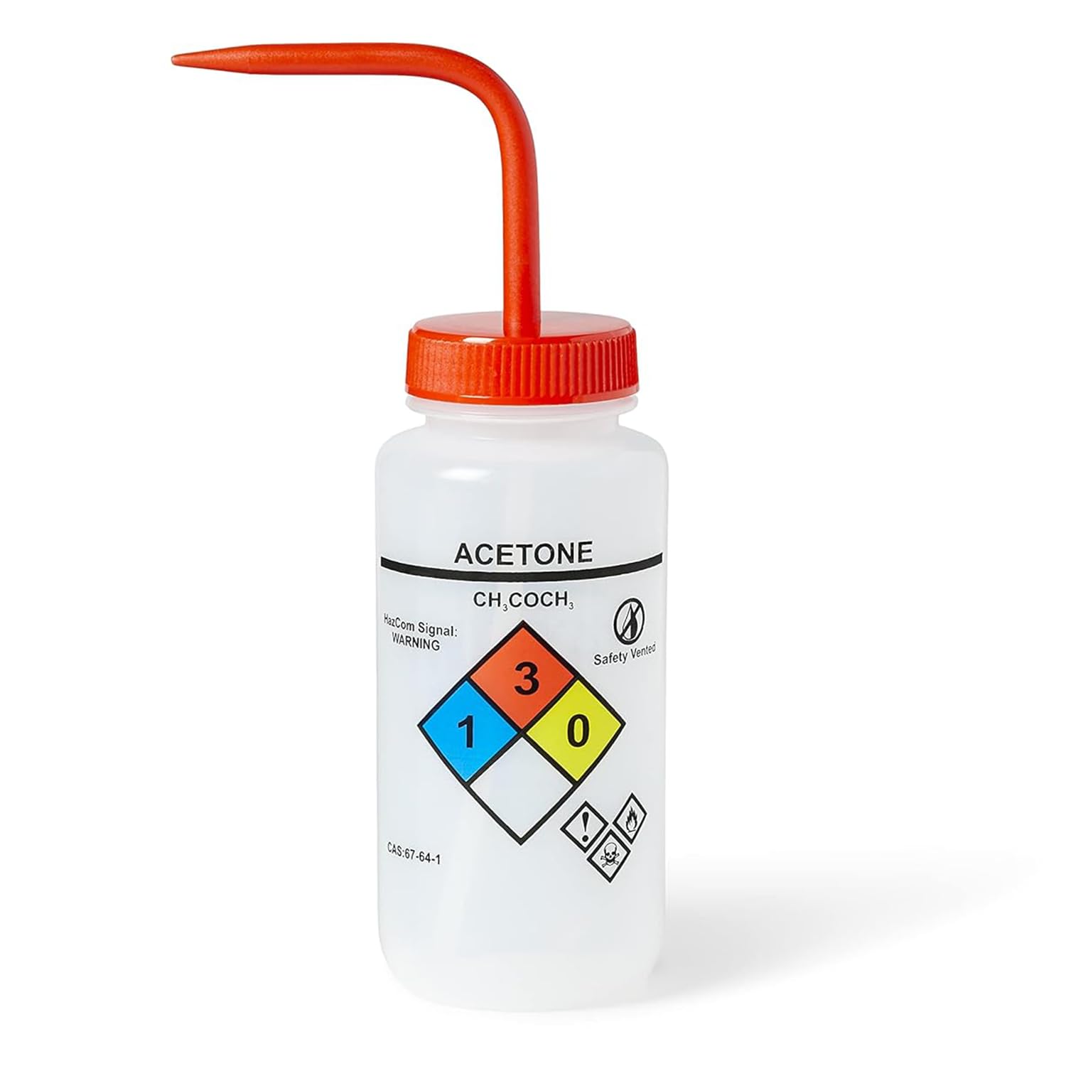 DETO×4bottles United Scientific™ UniSafe™ Self Venting Chemical Wash