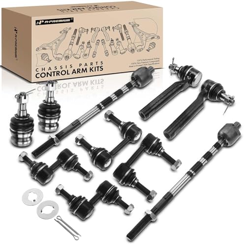 A-Premium 10Pcs Suspension Kit, Front & Rear Sway Bar Link