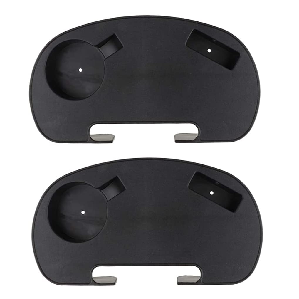 Bonalake Chair Cup Holder 2PCS Beach Chair Cup Holder Tray.Cup for Desk with Mobile Device for Desk Beach Tray
