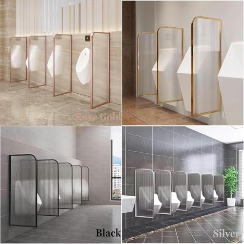 Urinal-Trennwand für Herren, 5 Stück, Urinal-Schallschutz für Toiletten, ideal für Schule und Zeit, verbessert Hygiene und Komfort in öffentlichen Toiletten