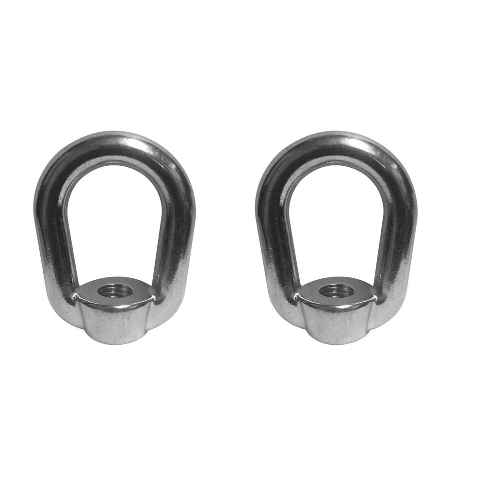 2 Pc SS 316 Eye NUT 1/4