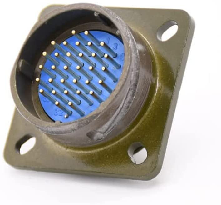 1pc Connettore Serie Y28M Mil-Spec 4 7 8 10 12 14 19 24 32 37 Pin Connettori Presa Di Corrente (Color : Y28M-TK, Size : 10Pin - Foto 2