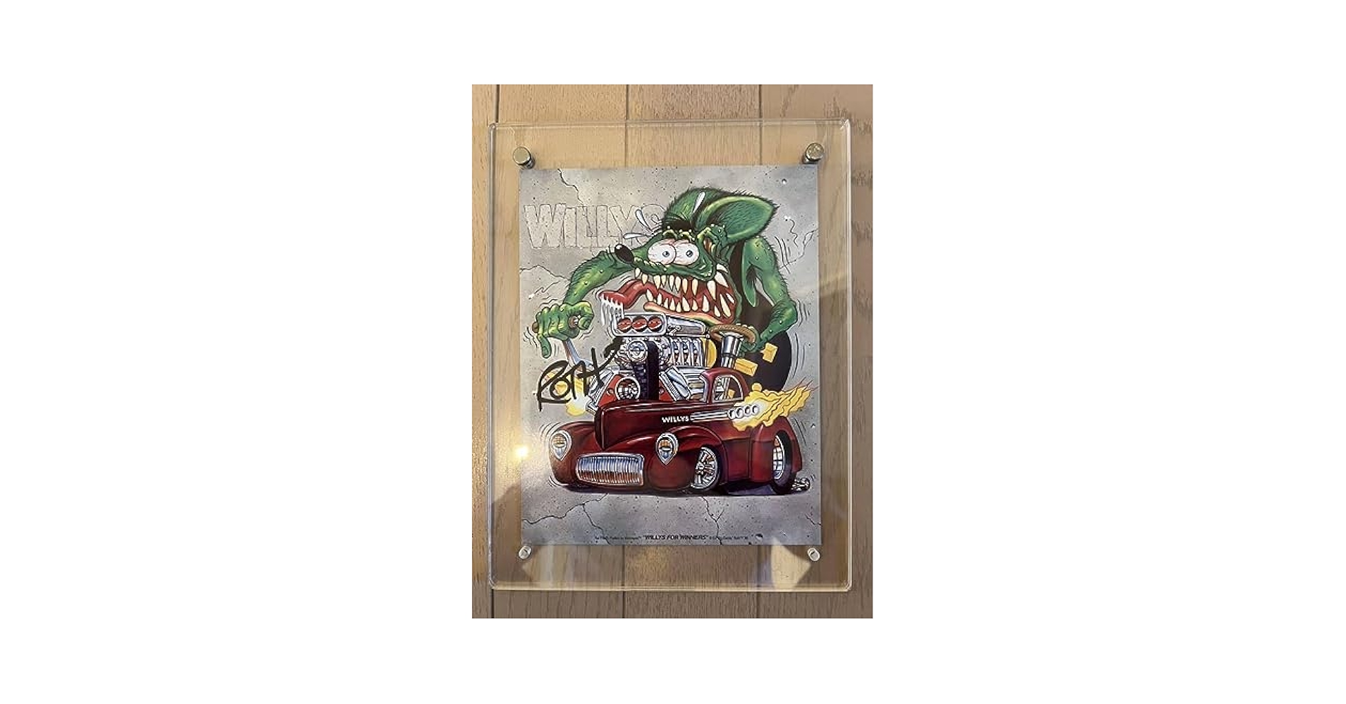 ビッグサイズ！ムーンアイズ 2000年 ラットフィンク ポスター ラットフィンク ポスター