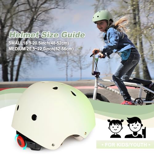 Image of Kids Bike Helmet,Toddler Skateboard Helmets for Ages 2-3-5-8-14 Years Boys Girls，Adjustable Multi-Sport Bicycle Skateboarding Football Roller Skating Scooter Rollerblade Balance Bike Helmet
