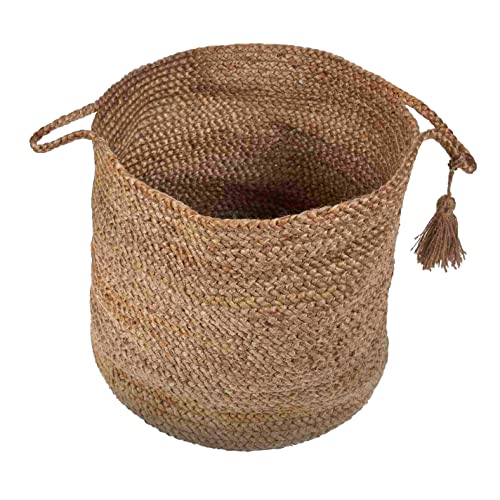Ox Bay Betsy Montego -Natural Jute Decorative Storage Basket