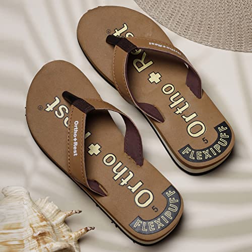 Image of Ortho + Rest Women's Soft Comfortable Orthopedic Doctor Joy Slipper and Flip Flops for Home Daily Use