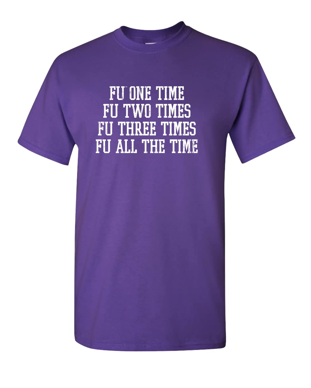 Furman University FU One Time Unisex Short Sleeve T-Shirt - Furman Paladins Apparel