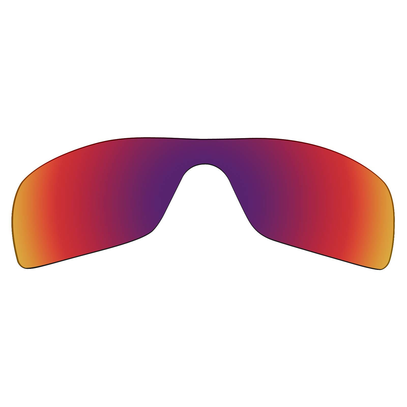 Mryok Men's Polarized - Midnight Sun Polarized Replacet Lenses For Oakley Batwolf Oo9101-27Mm - Midnight Sun