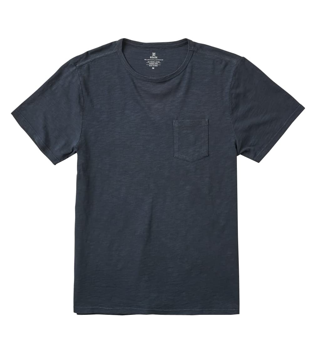 ROARKMens Well Worn Short Sleeve Shirt, Light Organic