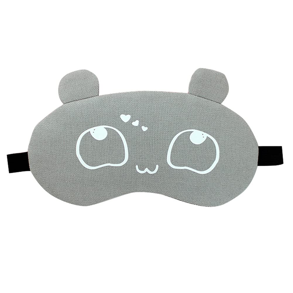 Drasawee Cute Eye Sleep Mask with Ice Bag Reusable Eye Mask Lightweight Blindfold Travel Sleep Masks for Kids