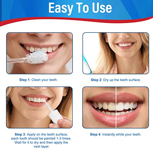 tooth paint instant white gel for a radiant smile teeth whitening paint portable quick amp effective solution to regain confidence with a brighter smile
