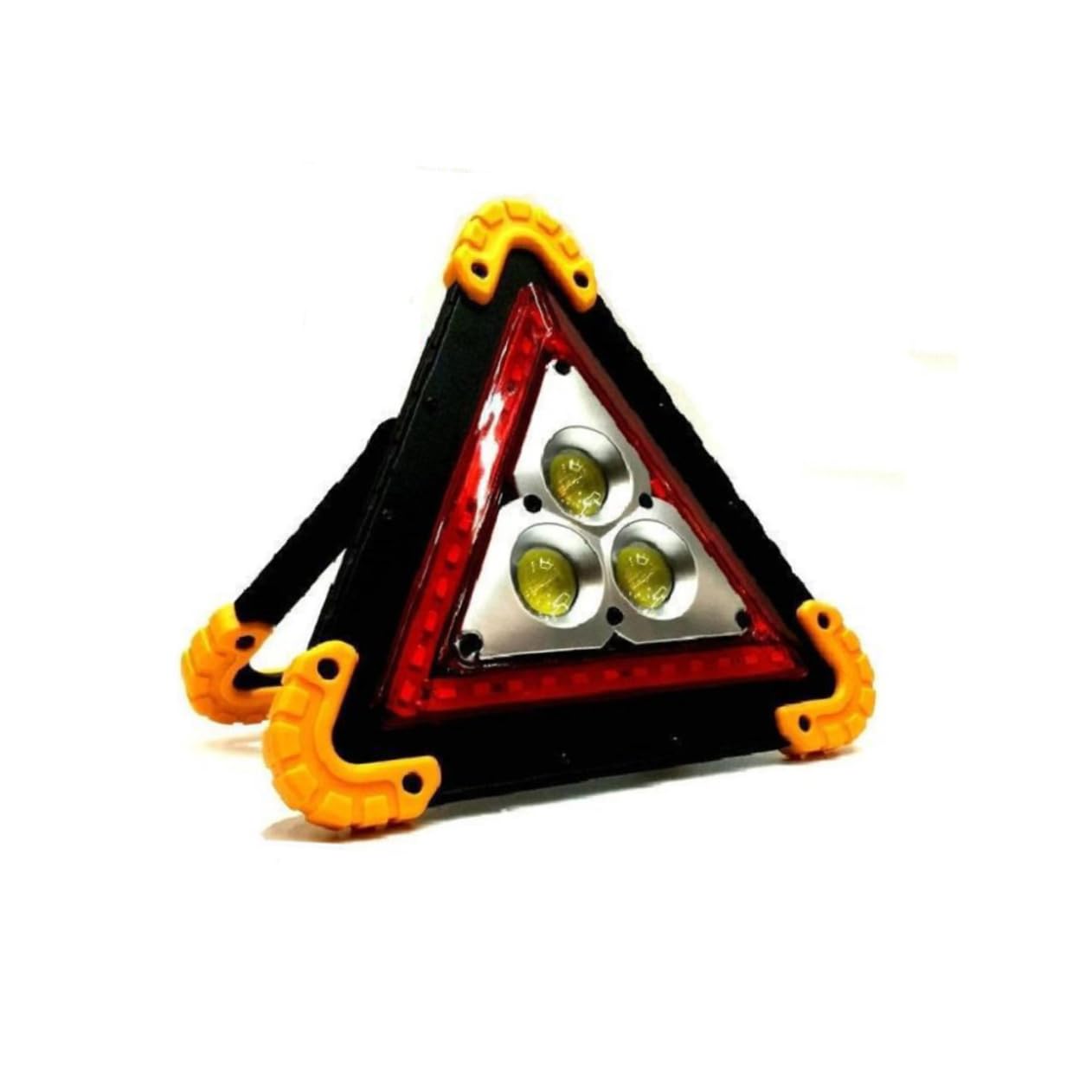 Balise de Sécurité Triangulaire LED Cob Étanche pour Voiture