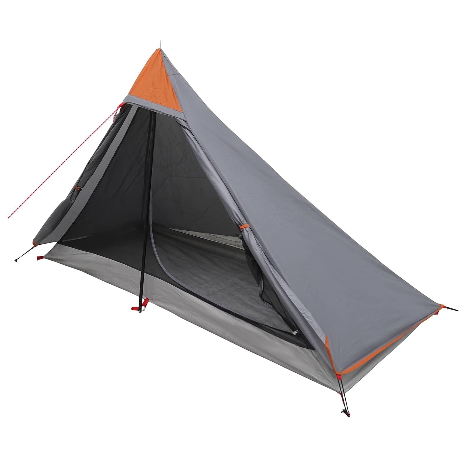 Tenda da trekking per 1 persona, leggera, per campeggio ed escursionismo, tenda a cupola con borsa per il trasporto, robusta tenda per esterni per viaggi con zaino in spalla, 222 x 85 x 125