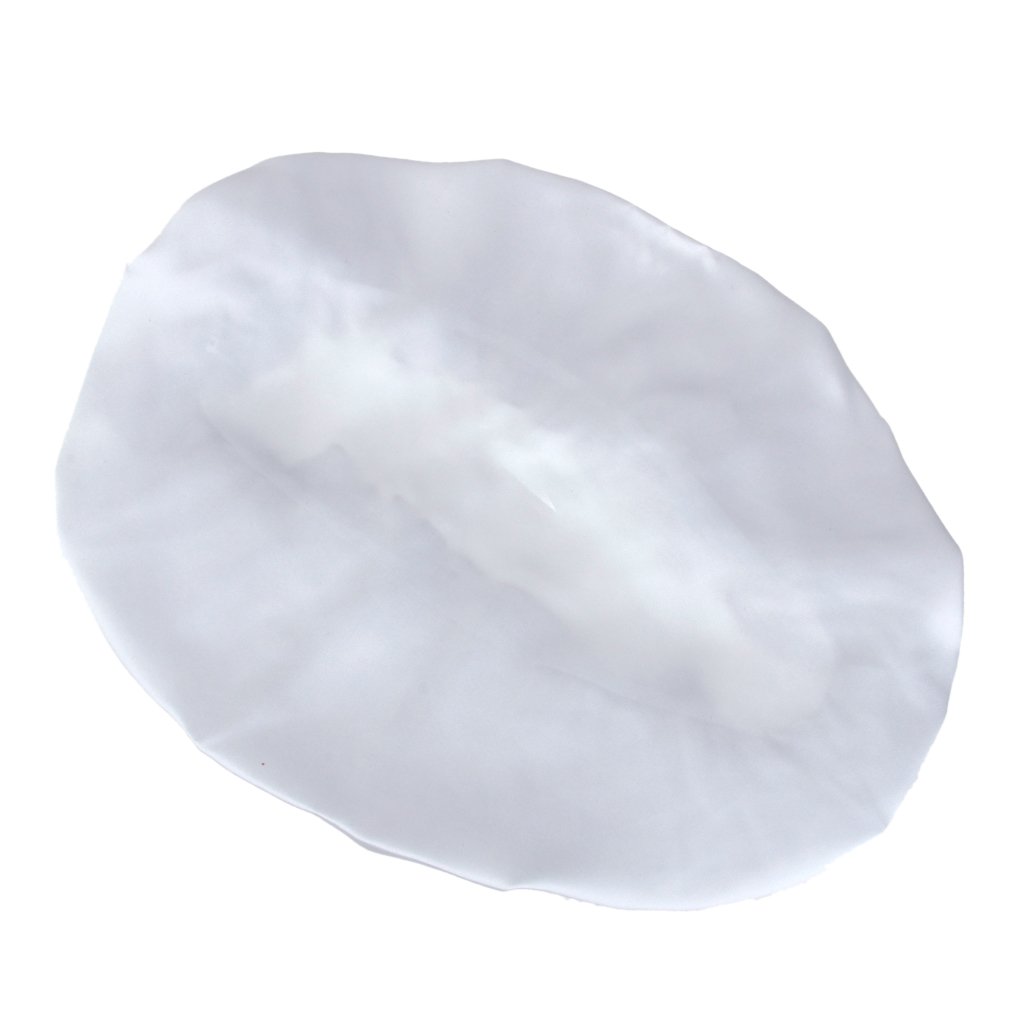 Mulberry Silk Soft Sleep Cap/Bonnet Hair Care (Silver)