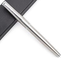 Vista 10 de JINHAO - Pluma estilográfica de metal serie 95 (verde oliva, punta F de 0.020 in)