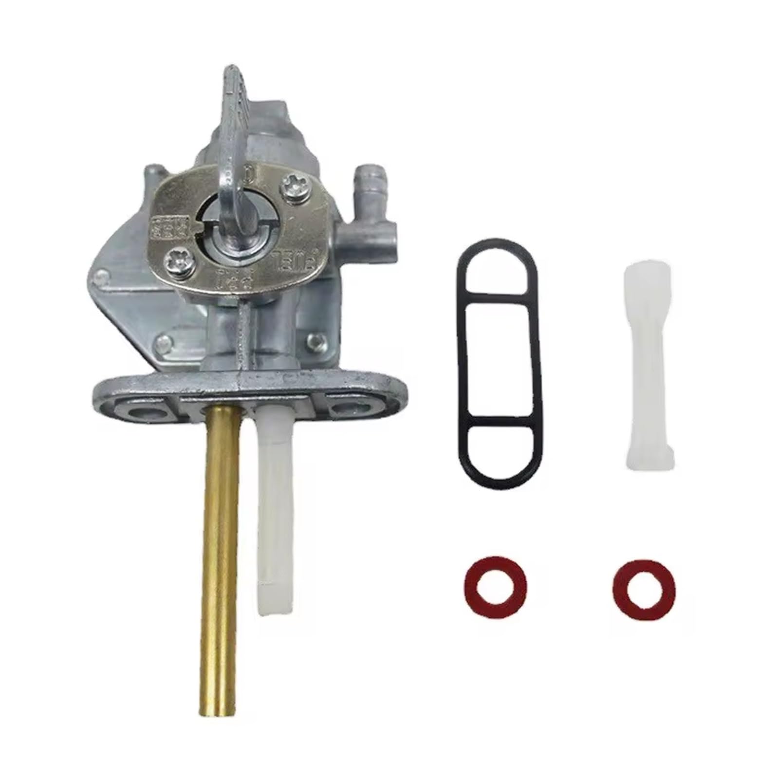 Rubinetto Serbatoio Carburante Per Moto YFZ350 E YFM660 Grizzly - Valvola Interruttore In Alluminio E Plastica