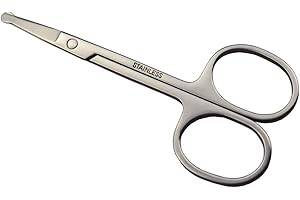 3.5-Inch Pet Dog Grooming Round-Tip Scissors for Delicate Paws