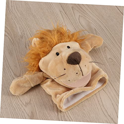 KOMBIUDA Fantoche De Mão De Leão Fantoche De Mão Brinquedos Contação De Histórias Fantoches Brinqued
