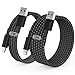 2Pack for iPhone Charger Cable, 1M+2M for Lightning to USB Cable MFi Certified, Fast Charging Braided Lead for iPhone 14/13/12/11/Pro Max/XS/XR/8/7/6/Plus/5 SE, for iPad