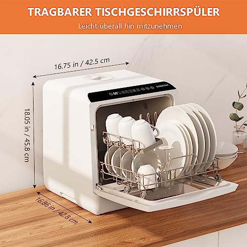 Karlxtom Countertop Dishwashers