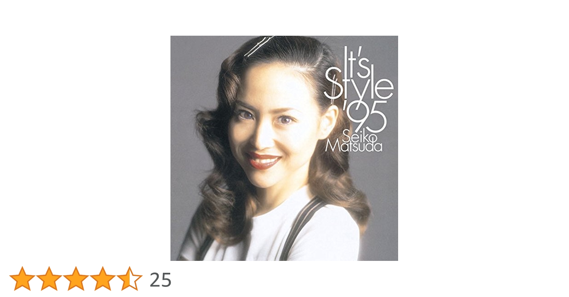 Amazon.co.jp: It's Style '95 - 松田 聖子: ミュージック Amazon.co.jp: It's Style '95 - 松田 聖子: ミュージック