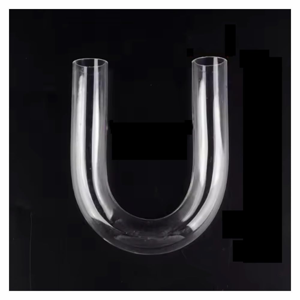 Tubería Acrílica, OD 20~32 Mm Acuario Tanque De Peces Accesorios For Tubos De Aire En Forma De U Tubo En U Transparente Accesorios For Tuberías Acrílicas Conector Acodado(O.D 25mm)