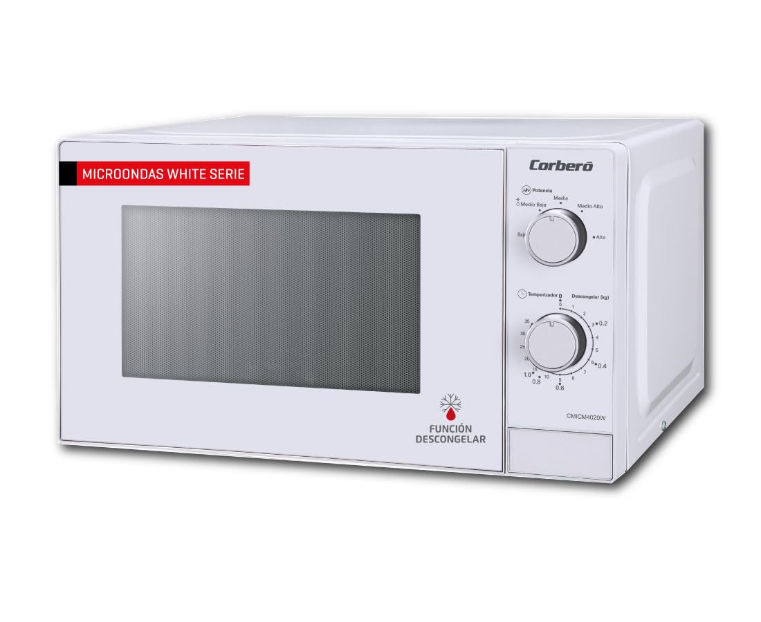 Corberó CMICM4020W Microondas 20L 700W Blanco