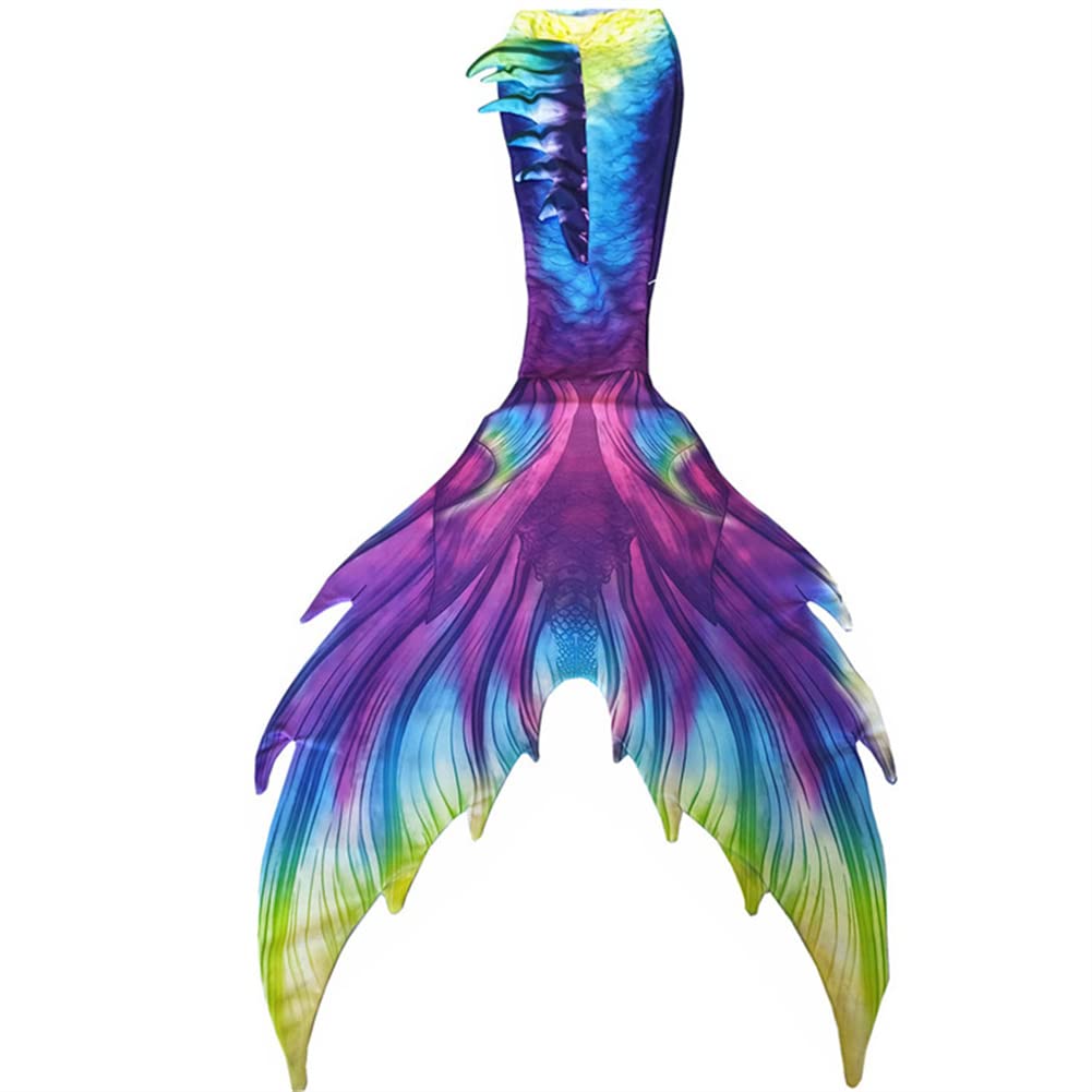 Fabulous Mermaid Costume for Adult Women Men Swimmable Swimwear No Flipper Beach Costumes Mermaid Dress Swimsuits