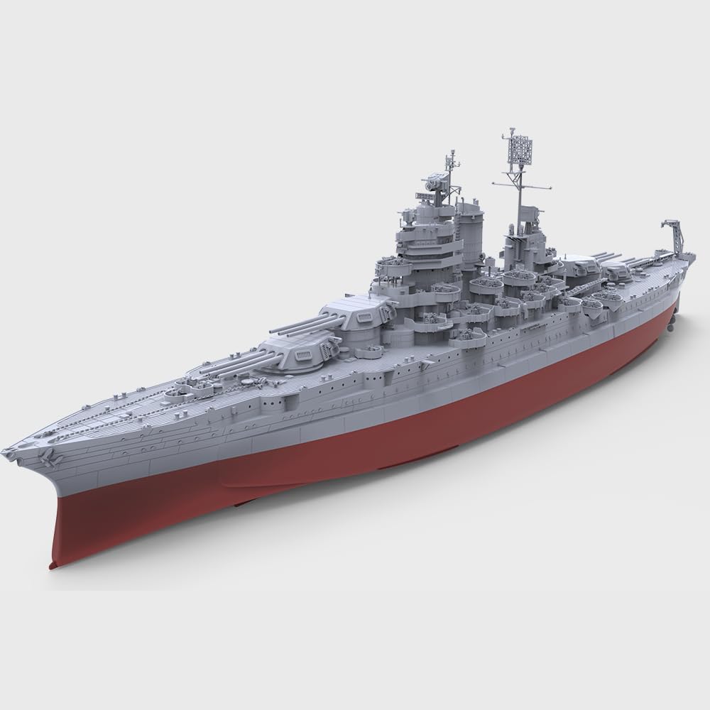 LFFC700704S-A 1/700 軍事モデルキット USS ニューメキシコクラス ミシシッピ (BB-41) 1945 戦艦フ