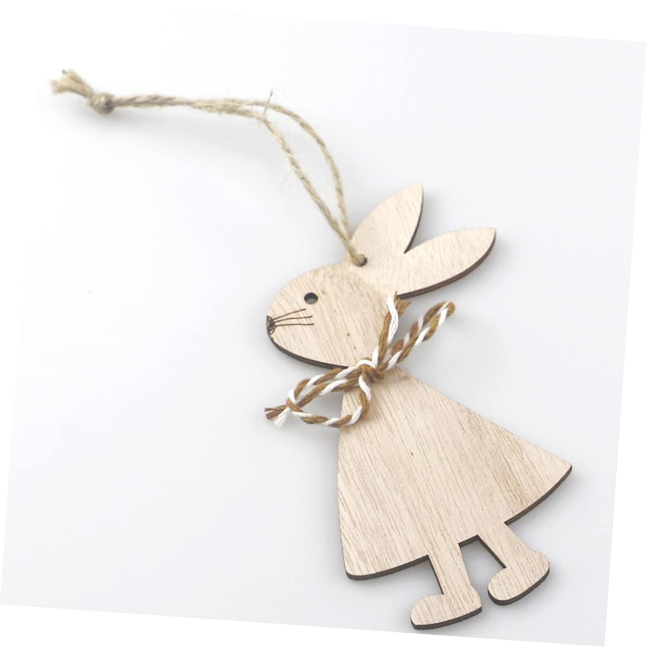 Cabilock 4 Set Coniglio Decorazioni Del Pendente Bunny Ornamenti Per Pasqua Festival Ornament Easter Bunny Decor Appeso Ornamento Albero Di Pasqua Ornamenti 12 pezzi * 4