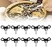 HERCHR Clock Winding Key 10pcs Metal Clock Key Wall Clock Winding Key Clocks Key Wall Clock Accessory Clock Repair Tools