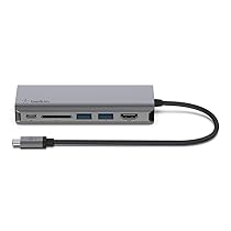 Belkin Hub USB-C Dock Adattatore Multiporta 6 in 1 con HDMI 4K, Alimentazione Passante USB-C PD 100 W, 2 USB-A, Porte Gigabit Ethernet e Slot SD per MacBook Pro, Air, iPad Pro, XPS e Altri
