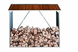 Tepro Kaminholzregal Holzoptik