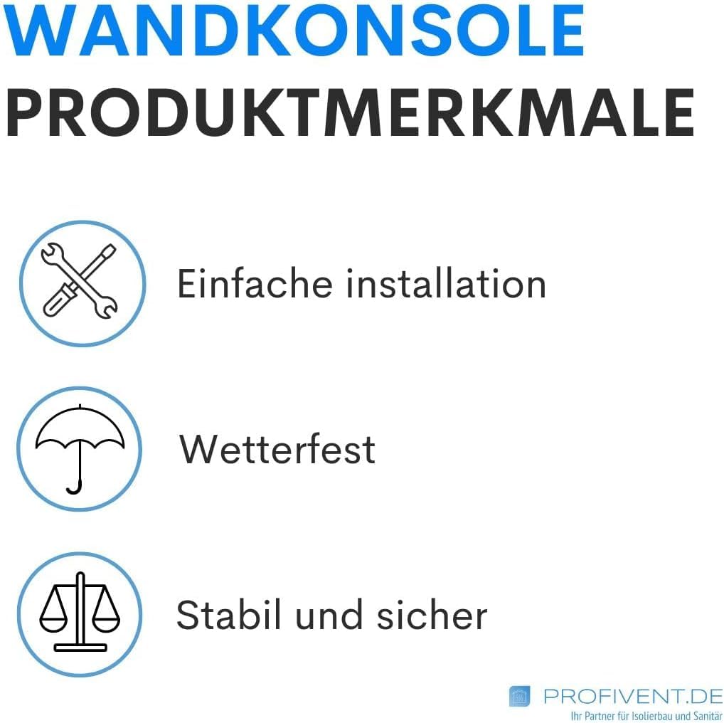 Universal Klimaanlage Wandkonsole für Split Klima Klimaanlage und Heizung Klimageräte Wandhalterung für Klimaanlage und Wärmepumpe bis 150kg (400/665/470mm)