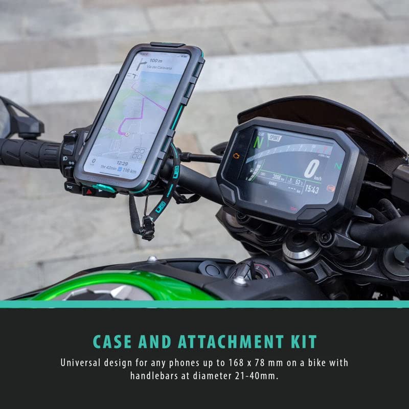telefoon hoes met bevesteging motor/bromfiets | Motoren Nijkerkerveen
