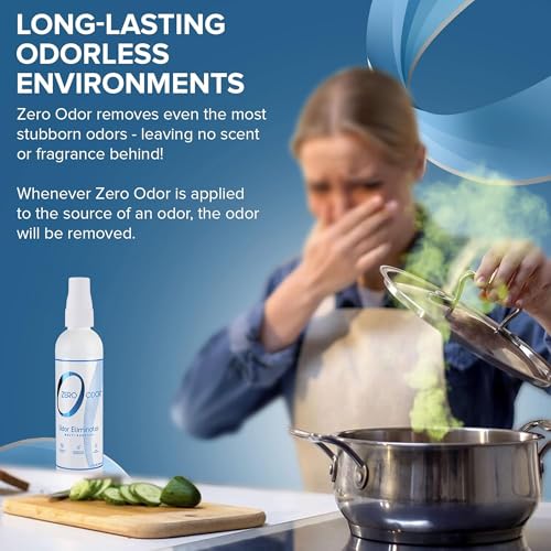 Image of Zero Odor Multi-Purpose Odor Eliminator, Car & Room Air Freshener, 8 oz