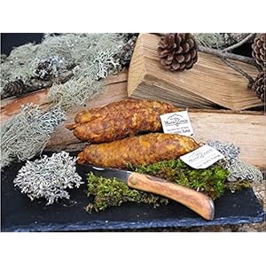Gerookte Savoy Saucisson – Gerookte Gourmet Saucisson from French Alps – Premium Salami Sausage – Koop 1 = 1 gratis – 1 + 1x 170g
