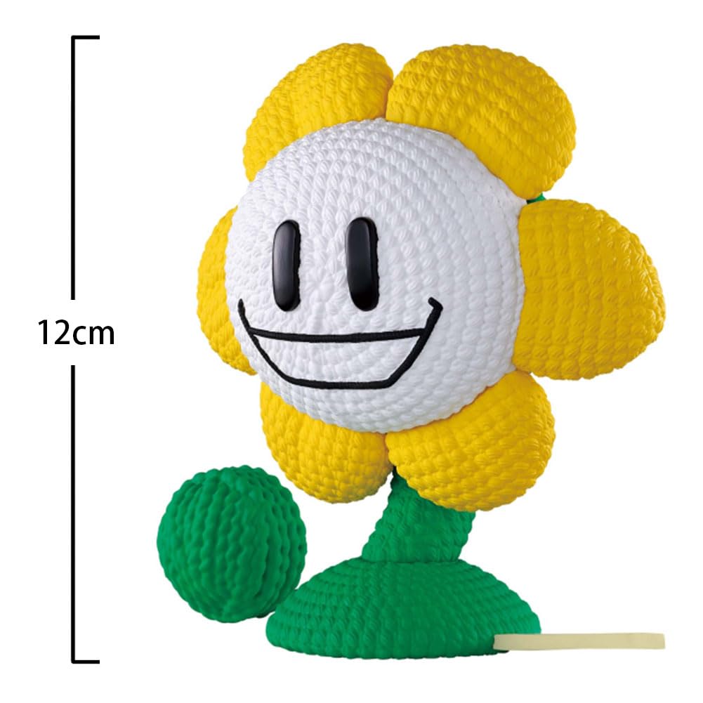 Zhongkaihua Asriel/Flowey Figura Game Sans Merch, 12 cm, PVC, bonito estilo