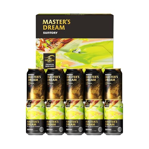 【父の日ギフト】ザ・プレミアム・モルツ マスターズドリーム 2種 ビールギフトセット 350ml 10本 (マスターズドリーム梅子黄) [ 父の日 ビール ギフト サントリー ]の商品画像（Amazon）