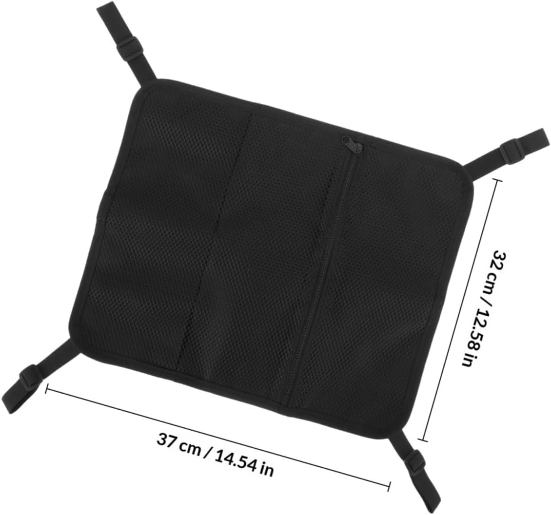Paddleboard Deck Bag Mesh Kayak Pouch with Buckle Paddleboard Sundries Storage Portable Water Sports Bag for Stand-up Paddleboarding and Surfing Gear