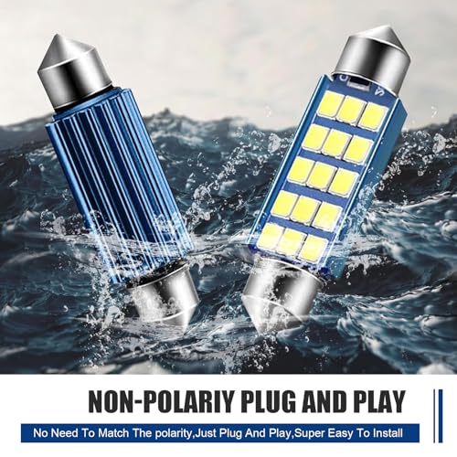 Bombilla LED para luz de cúpula interior de auto WZP 2 pcs miniatura 7