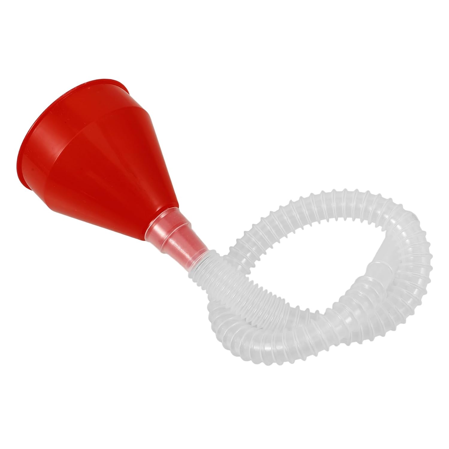 4pcs Flexible Oil Funnel for Transmission Radiator Fill Kit Funnels for Bottles Automotive