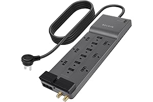 Belkin 12-Outlet Surge Protector with High Joules
