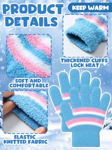 Image of EBOOT 3 Pairs Winter Kids Gloves Warm