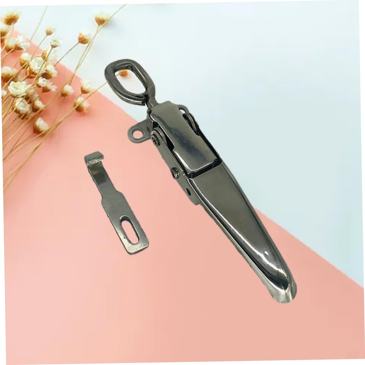 PRETYZOOM Trailer Lock Toggle Latch Clamp Metal for Trucks Trailers Easy to Operate